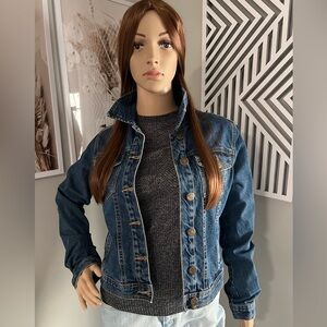 B-7-40 Hybrid & Company Medium  Blue Denim Jacket